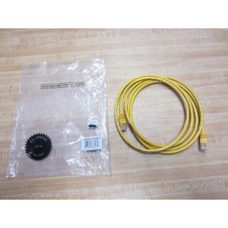 241SY-07 7' RJ45 Yellow LAN CAT 5e Network Cable 241SY07