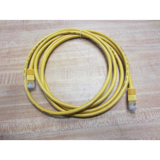 241SY-07 7' RJ45 Yellow LAN CAT 5e Network Cable 241SY07