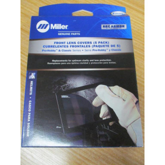 Miller 231411 Front Lens Covers (Pack of 5)