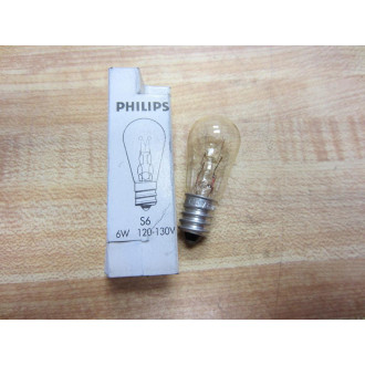 Philips 6S Lamp Bulb 120130V 6W (Pack of 3)