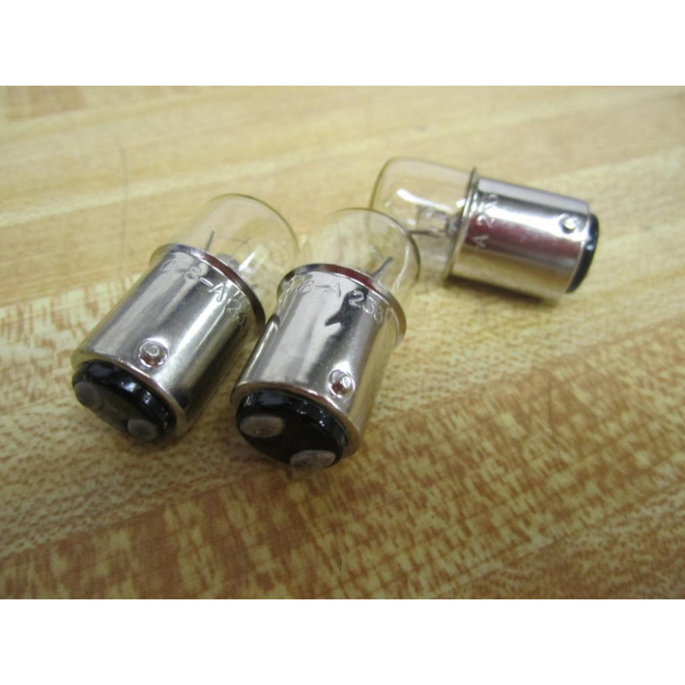 Chicago Miniature CC8-A 233 Lamp Blubs CC8A233 C233 (Pack of 3) - New No Box