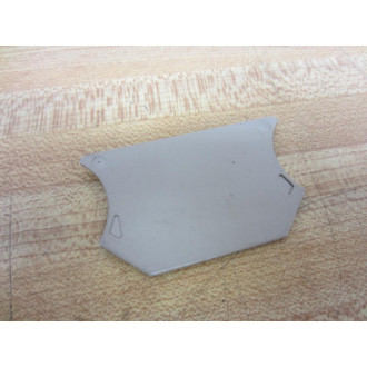 Weidmuller WAP 2.54610 Terminal Block Ends WAP254610 Tan (Pack of 7) - New No Box