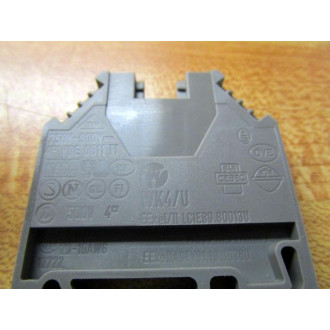 Weidmuller Wieland WK4U Terminal Block WK4U Dark Gray (Pack of 24) - New No Box