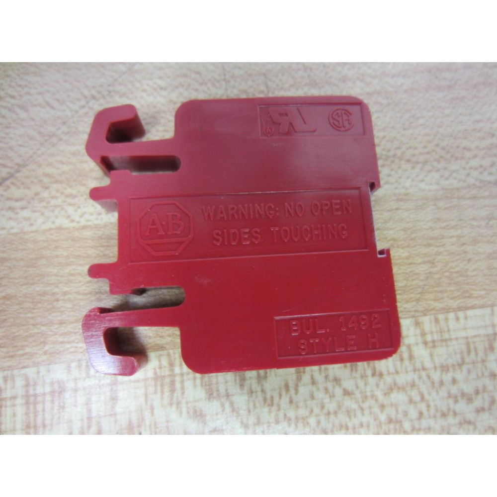 Allen Bradley 1492-H1-RE Terminal Block 1492H1RE (Pack of 8) - Used