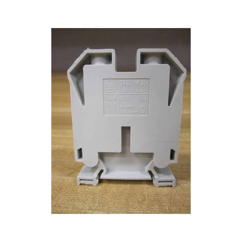 Allen Bradley 1492-W35 Terminal Blocks 1492W35 (Pack of 3) - New No Box
