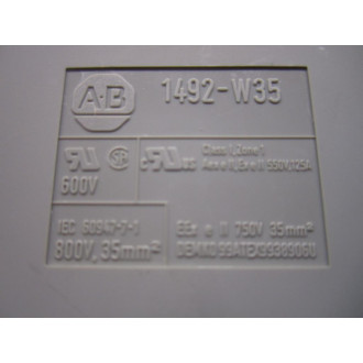 Allen Bradley 1492-W35 Terminal Blocks 1492W35 (Pack of 10)