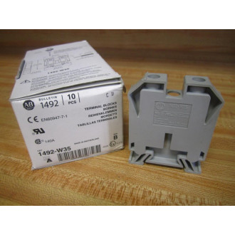 Allen Bradley 1492-W35 Terminal Blocks 1492W35 (Pack of 10)