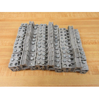 Phoenix Contact E-UK Terminal Block End 1201442 Gray (Pack of 35) - New No Box
