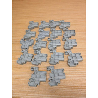 Phoenix Contact EUK1 Terminal Block End Barrier 1201413 (Pack of 18) - Used