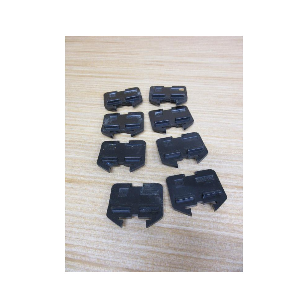 Square D 1828-C18 Terminal Barrier End 1828C18 (Pack of 8) - Used