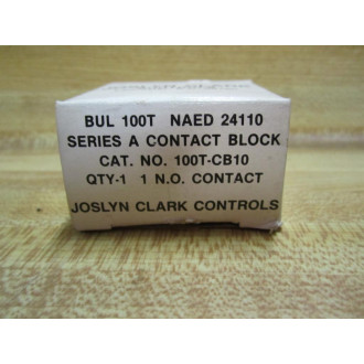 Joslyn Clark Sylvania 100T-CB10 Contact Block 100TCB10