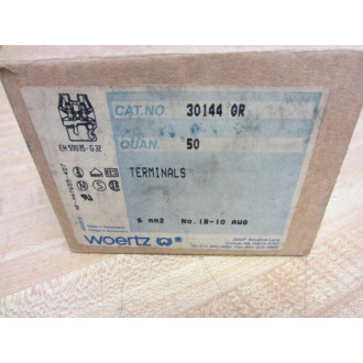 Woertz 30144 Terminal Block (Pack of 50)