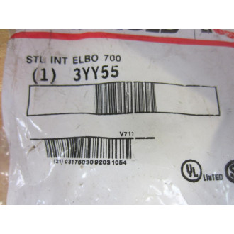 Wiremold 3YY55 Legrand Internal Raceway Elbow (Pack of 2)