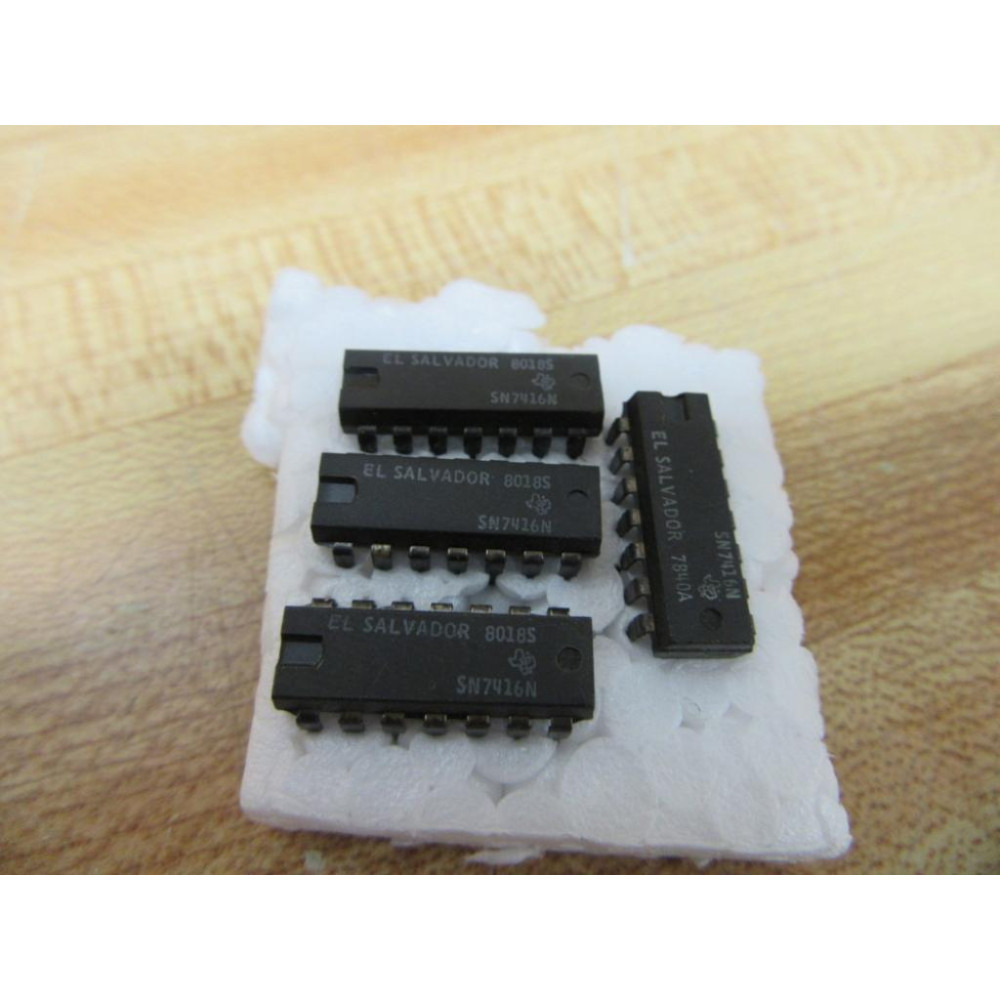 Texas Instruments SN7416N Integrated Circuit (Pack of 4)