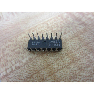 Motorola SN74LS174N Integrated Circuit (Pack of 4)