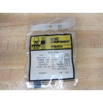 Philips ECG 271 ECG271 Transistor