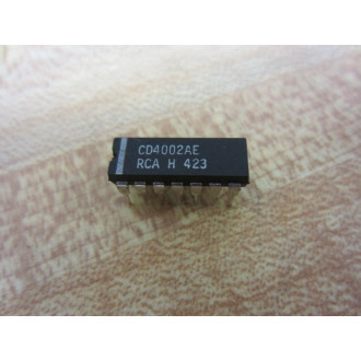 RCA CD4002AE Integrated Circuit (Pack of 6) - New No Box