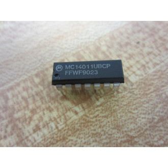 Motorola MC14011UBCP Integrated Circuit (Pack of 4)