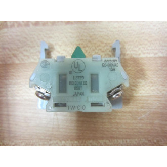 IDEC TW-C10 Contact Block TW-C1O (Pack of 3) - Used