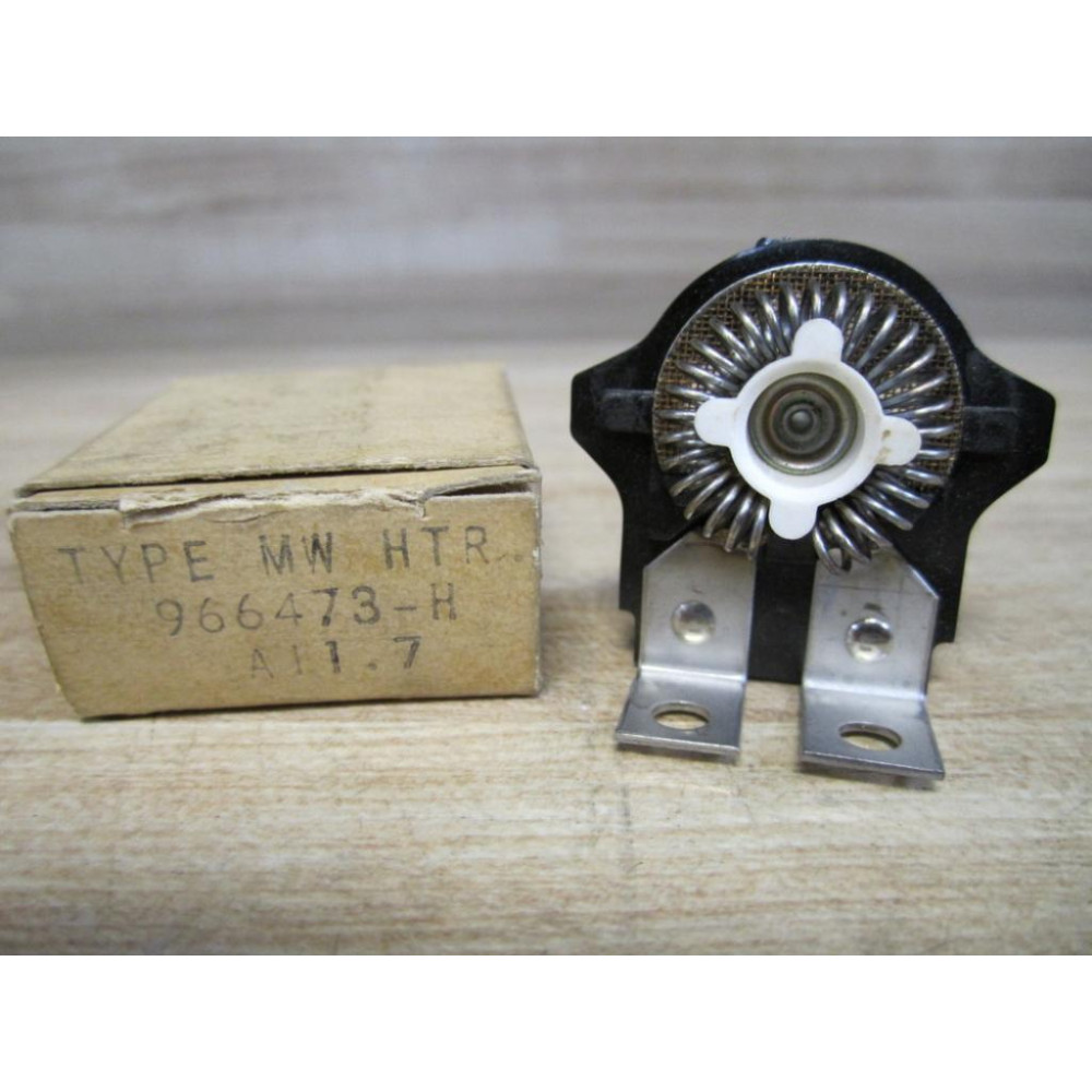 Westinghouse Cutler Hammer 966473-H Overload Heater Type A11.7 WO Screws