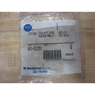 Allen Bradley 60-2151 Side Mounting Assembly 602151 Series B