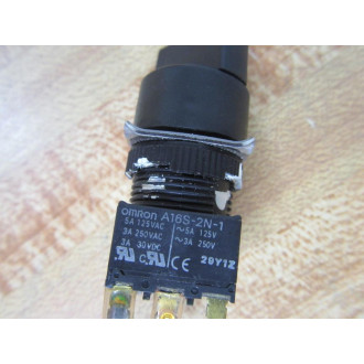 Omron A16S-2N-2 Switch Teach Pendant A16S2N2 3 Blade2 Wire - Used