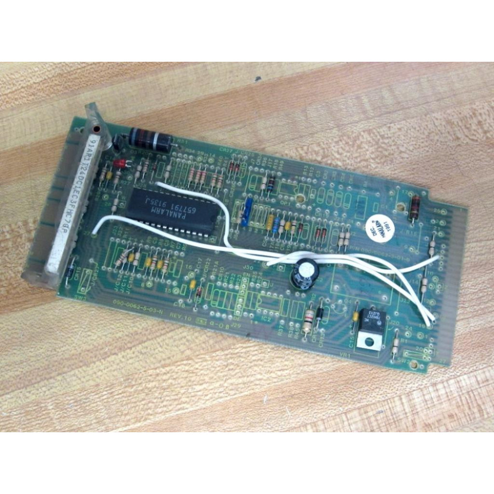 Panalarm 090-0062-3-01-B Sequence Card 090-0062-5-03-N 91AR1T24DC1EC3FHC7GP - Used