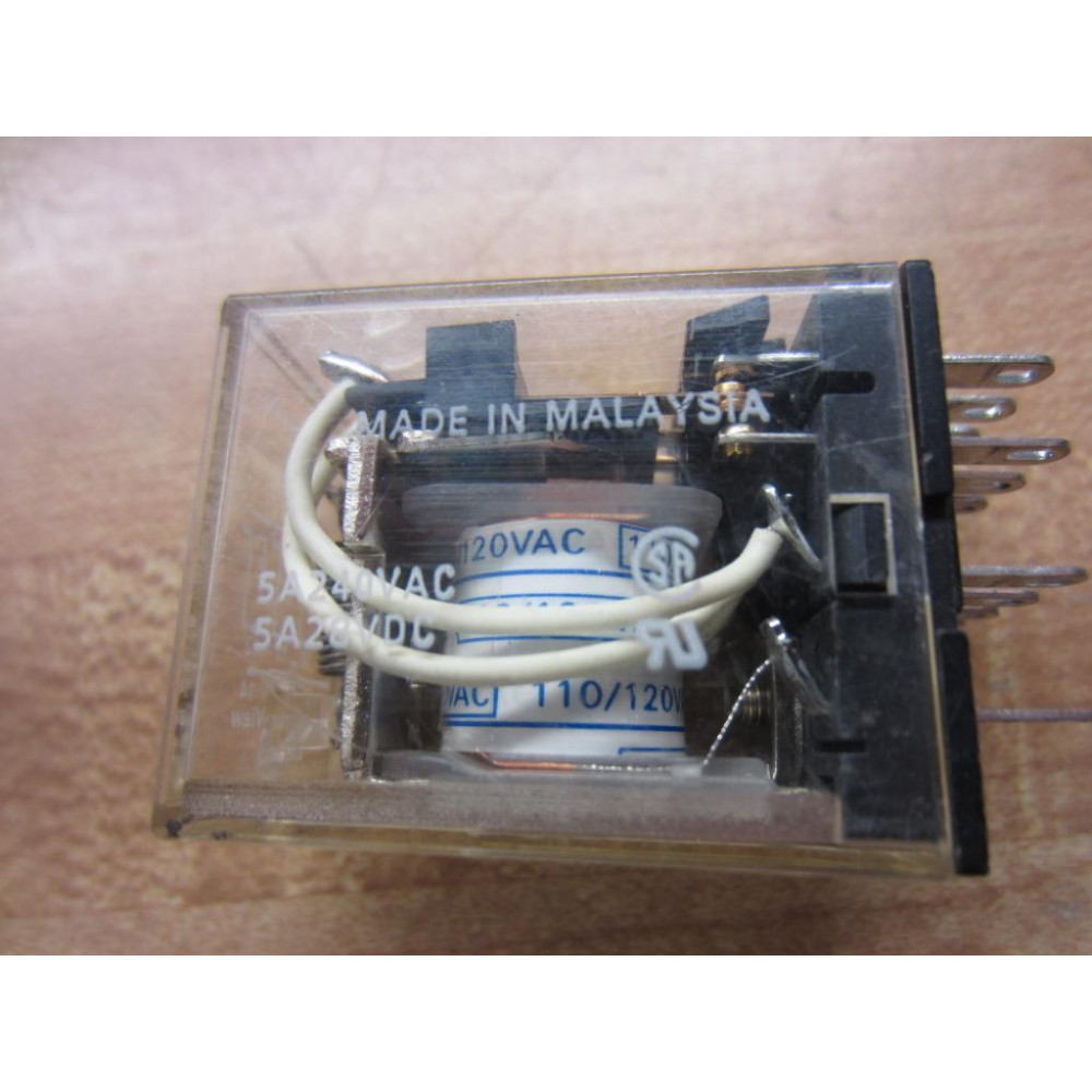 Cutler Hammer D2PR4A 110120VAC Relay D2PR4A110120VAC - Used