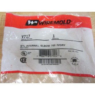 Wiremold V717 STl Internal Elbow 700 (Pack of 5)
