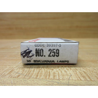 Sylvania 259 Miniature Lamp Bulbs (Pack of 10)