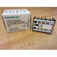 Siemens 3TX4412-1A Aux.Contact Block 3TX44121A