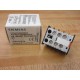 Siemens 3TX4412-1A Aux.Contact Block 3TX44121A