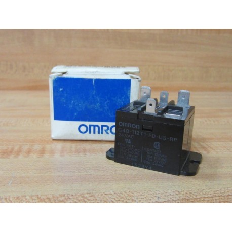 Omron G4B-112T1-FD-US-RP Relay G4B112T1FDUSRP Coil 24VAC