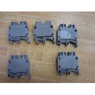 ABB Entrelec M68 M68 Terminal Blocks 5118 011511811 (Pack of 5) - New No Box