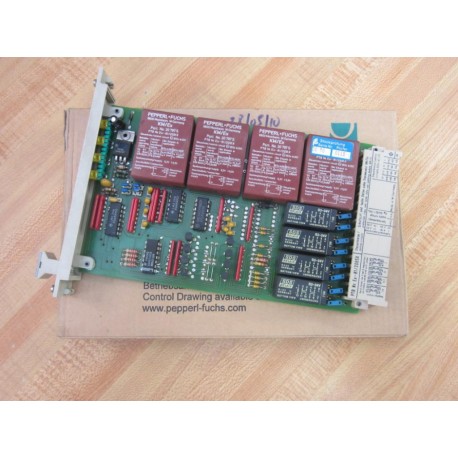 Pepperl + Fuchs EG4-R Switch Amplifier Module 048744