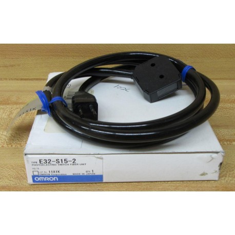 Omron E32-S15-2 Fiber Optic Sensor E32S152