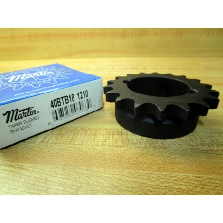 Martin 40BTB18 1210 Taper Bushed Sprocket 40BTB181210