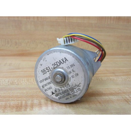 Matsushita 55SI-25DAXA Stepping Motor 55SI25DAXA - Used