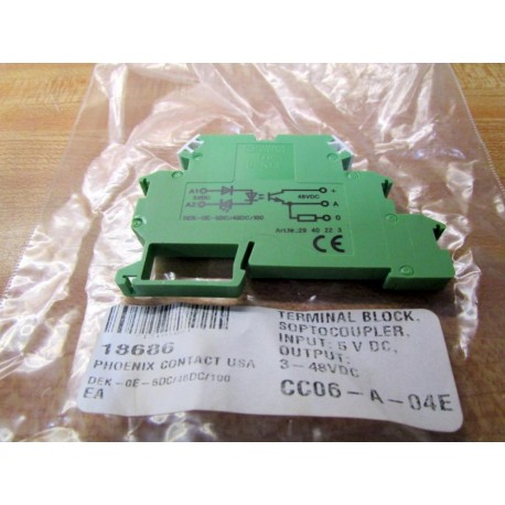 Phoenix Contact DEK-OE-5DC48DC100 Terminal Block 29 40 22 3