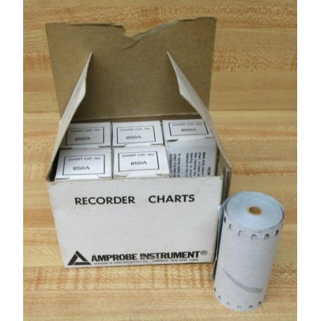 Amprobe 850A Recorder Chart 0-25 (Pack of 5)