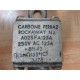 Carbone Ferraz A025FA125A Semiconductor Fuse - Used