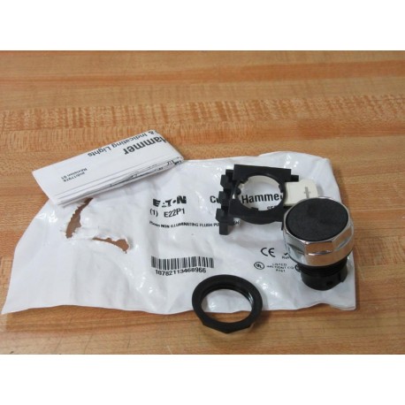 Cutler Hammer E22P1 Non-Illuminating Flush Pushbutton (Pack of 2)