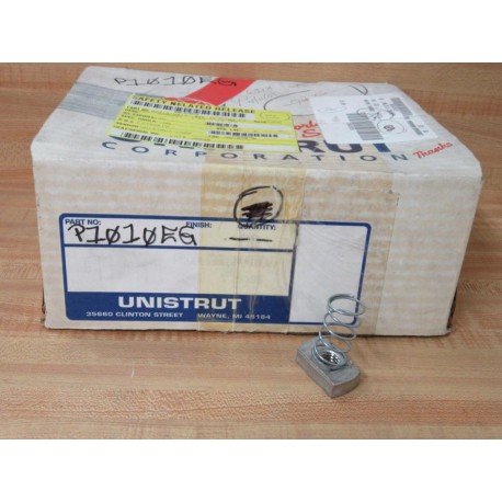 Unistrut P1010EG 12"-13 Channel Nut WSpring (Pack of 25)