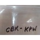 ABB CBK-KPW White Button CBKKPW - New No Box
