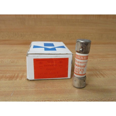 Gould Shawmut Ferraz Trionic A25X5 Amp-Trap Fuse A25X5-1 (Pack of 10)