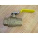 Q240 34"BRS Ball Valve wLever 0710 - New No Box