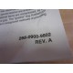 Hubbell 268-0900-9802 HookLoop 26809009802 Rev A - New No Box