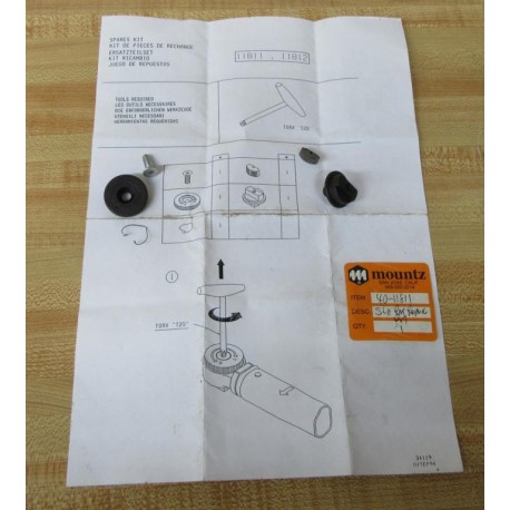 Mountz 40-11811 Repair Kit 4011811