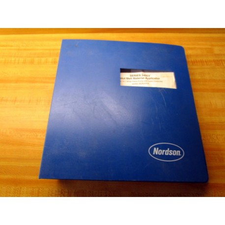 Nordson 237 347F Model 3400 Vista Product Manual 237347F - Used