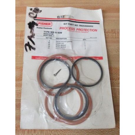 Fisher Controls R92SX000052 Valve Repair Kit